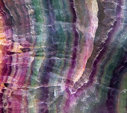 Multicolor Fluorite Stone
