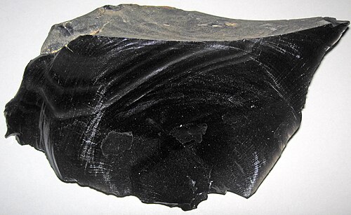 Black Obsidian Specimen