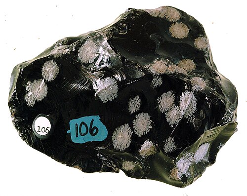 Snowflake Obsidian